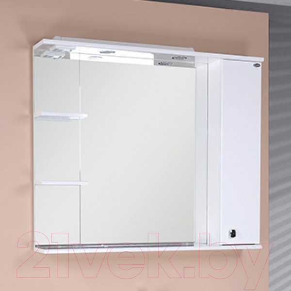 Изображение товара Шкаф с зеркалом для ванной Onika Эльбрус 90.02 R (209004)