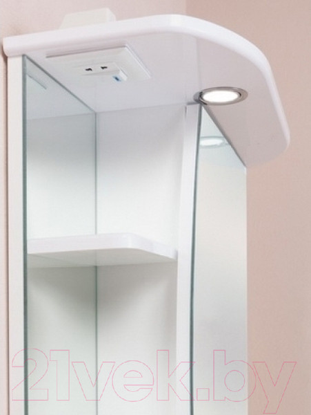 Изображение товара Шкаф с зеркалом для ванной Onika Луна 60.01 R (206014)