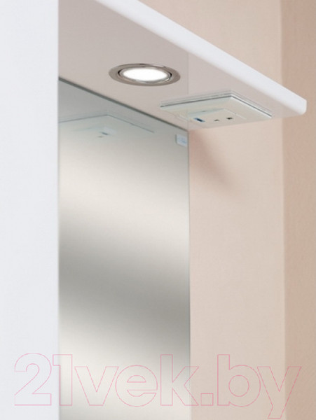 Изображение товара Шкаф с зеркалом для ванной Onika Ника 60.01 L (206015)