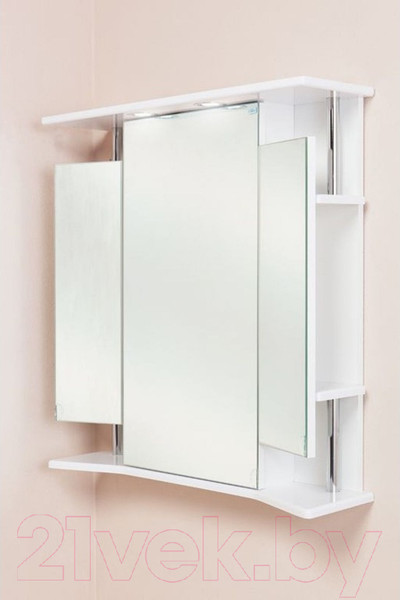 Изображение товара Шкаф с зеркалом для ванной Onika Валерия 65.02 (206505)