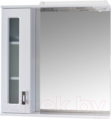 Изображение товара Шкаф с зеркалом для ванной Onika Кристалл 67.02 L (206705)