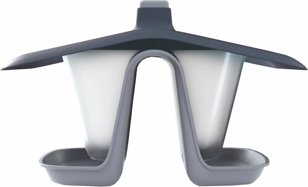 Изображение товара Кормушка для птиц Prosperplast Birdyfeed Double / IBFD-405U (серый камень)