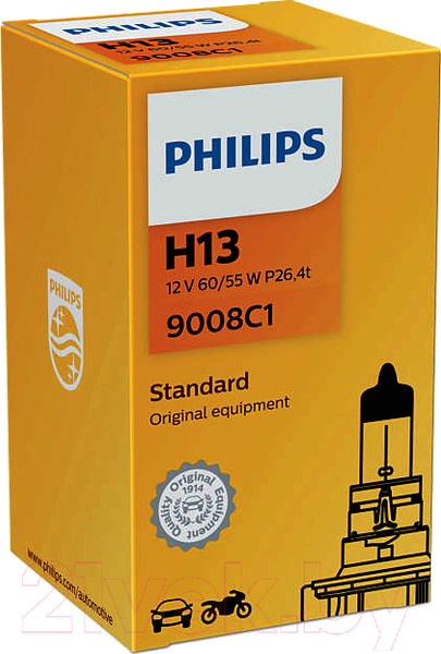 Изображение товара Автомобильная лампа Philips 9008C1