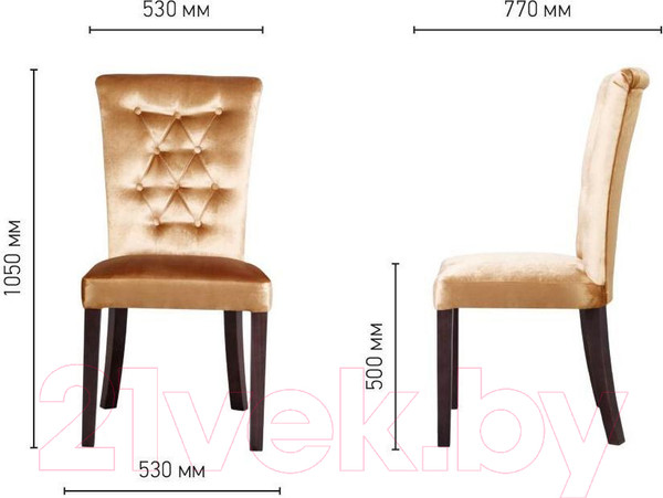Изображение товара Стул ТехКомПро Маранта 150 (тон венге/ткань 179)