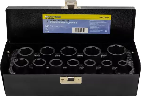 Изображение товара Набор головок слесарных Partner PA-4121MPB (15211)