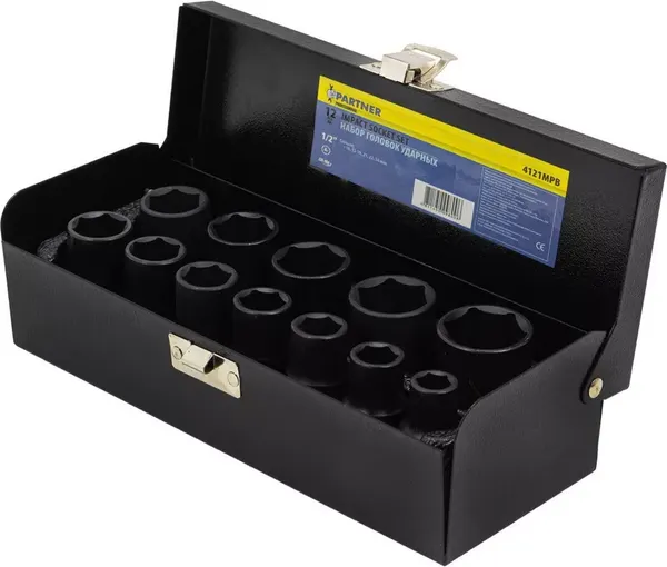 Изображение товара Набор головок слесарных Partner PA-4121MPB (15211)