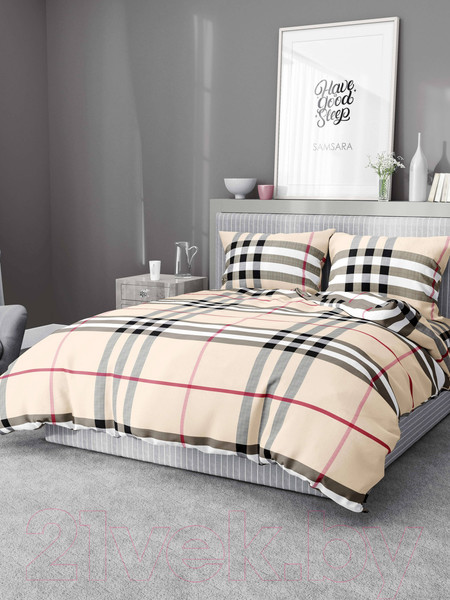 Изображение товара Комплект постельного белья Samsara Burberry 150-12