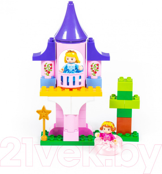 Изображение товара Конструктор Полесье Весёлая принцесса Макси / 77714 (50эл)