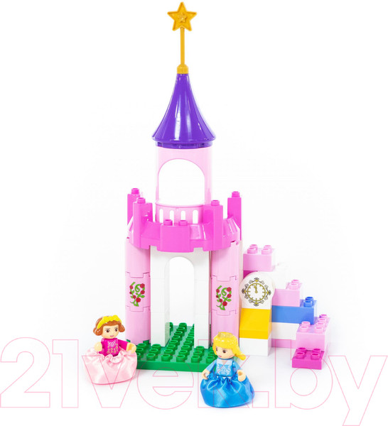 Изображение товара Конструктор Полесье Веселая принцесса Макси / 77691 (86эл)