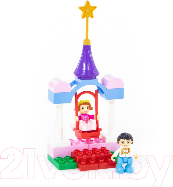 Изображение товара Конструктор Полесье Веселая принцесса Макси / 77691 (86эл)