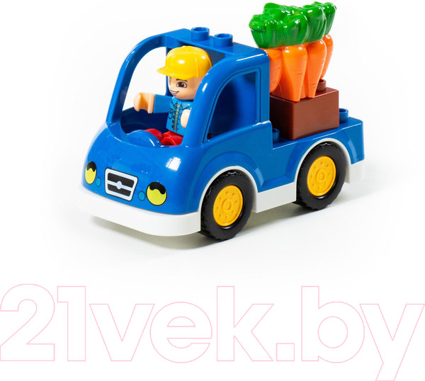 Изображение товара Конструктор Полесье Веселая ферма. Макси / 77585