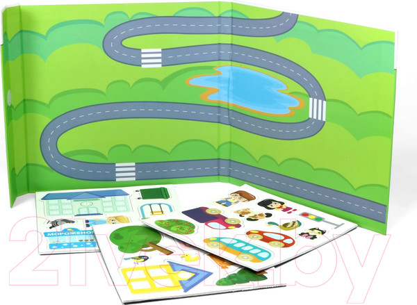 Изображение товара Развивающая игрушка Десятое королевство Магнитные истории. Городок / 03728