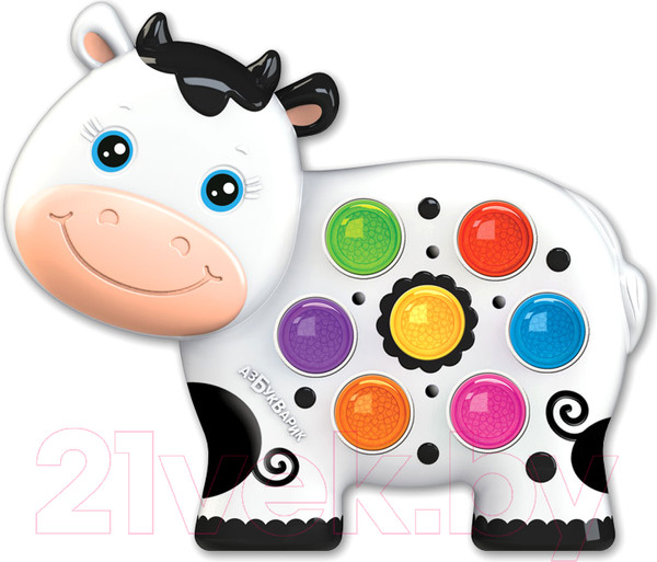 Изображение товара Развивающая игрушка Азбукварик Веселушки Коровка / AZ-2227