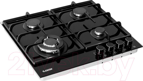 Изображение товара Газовая варочная панель Exiteq PFH640STGB-E/B