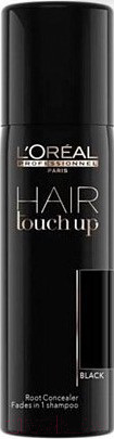 Изображение товара Тонирующий спрей для волос L'Oreal Professionnel Hair Touch Up (черный, 75мл)