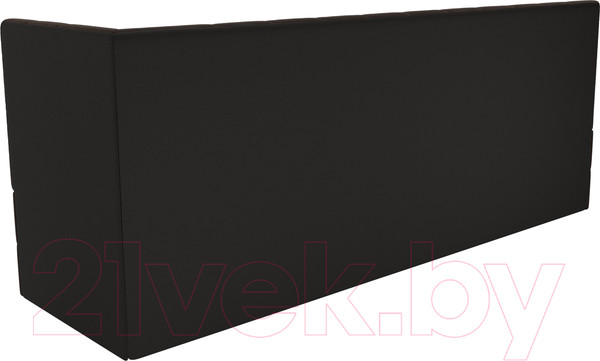 Изображение товара Скамья кухонная мягкая Лига Диванов Бриз 209 / 100380 правый (вельвет, коричневый)