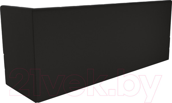 Изображение товара Скамья кухонная мягкая Лига Диванов Бриз 209 / 100382 правый (вельвет, черный)