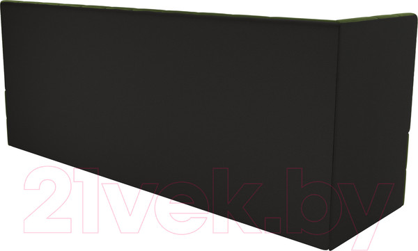 Изображение товара Скамья кухонная мягкая Лига Диванов Бриз 209 / 100379 левый (вельвет, зеленый)