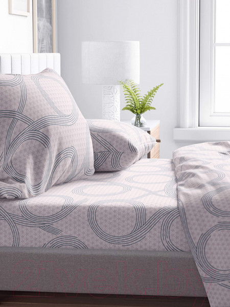 Изображение товара Комплект постельного белья Samsara Бесконечность Pink 220-21
