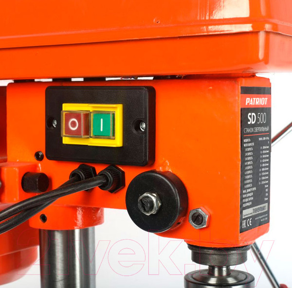 Изображение товара Сверлильный станок PATRIOT SD 500 (с тисками)