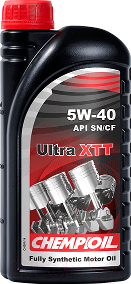 Изображение товара Моторное масло Chempioil CH Ultra XTT 5W40 SN/CF / CH9701-1 (1л)