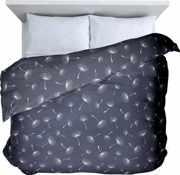 Изображение товара Пододеяльник Samsara Одуванчики Dark 147По-24