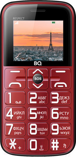 Изображение товара Мобильный телефон BQ Respect BQ-1851 (красный)