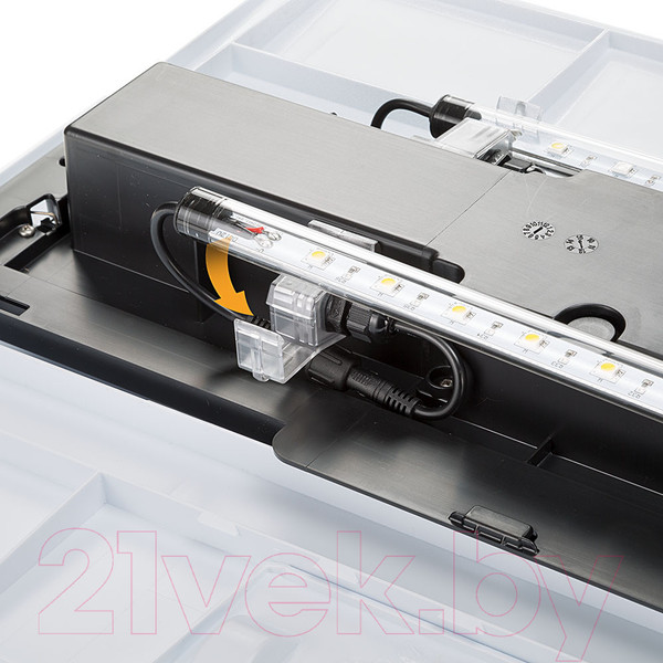 Изображение товара Аквариум Ferplast Dubai 120 Led / 65038117 (240л, черный)