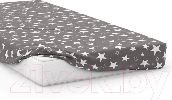 Изображение товара Простыня Samsara Stars Grey 180Пр-15