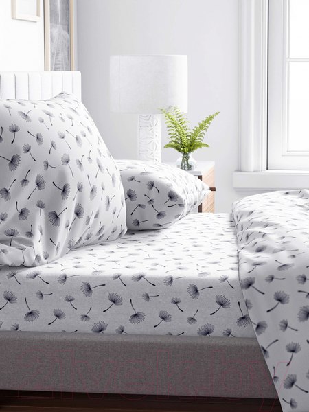 Изображение товара Простыня Samsara Одуванчики White 145Пр-23