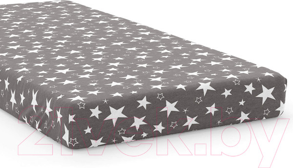 Изображение товара Простыня Samsara Stars Grey 220Пр-15