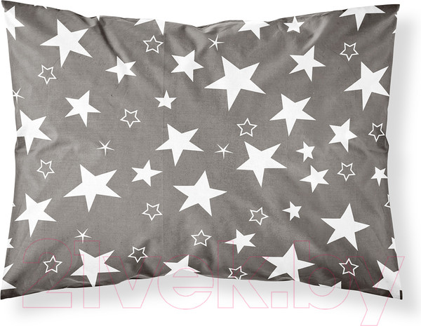 Изображение товара Наволочка Samsara Stars Grey 5070Н-15