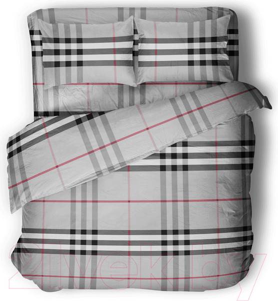 Изображение товара Наволочка Samsara Burberry 5070Н-20 (серый)