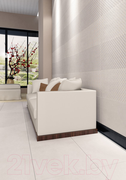 Изображение товара Декоративная плитка Beryoza Ceramica Бонтон перла 3 (600х300)