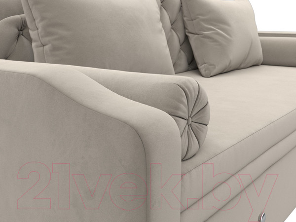 Изображение товара Тахта Лига Диванов Сойер / 100568 (микровельвет, бежевый)