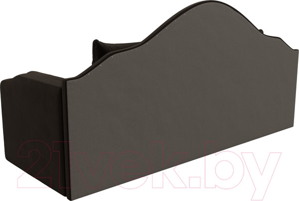 Изображение товара Тахта Лига Диванов Сойер / 100570 (микровельвет, коричневый)