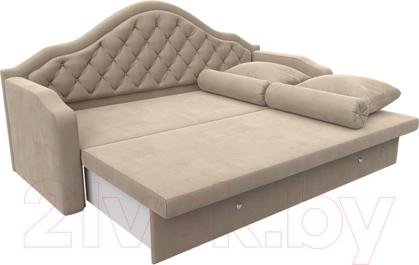 Изображение товара Тахта Лига Диванов Сойер / 100573 (велюр MR бежевый)