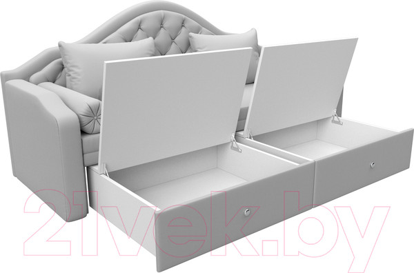 Изображение товара Тахта Лига Диванов Сойер / 100587 (экокожа, белый)