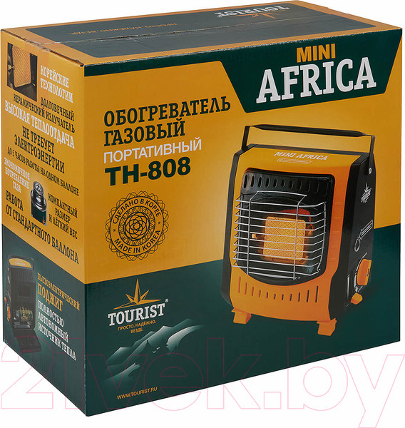 Изображение товара Обогреватель газовый для палатки Tourist Mini Africa TH-808
