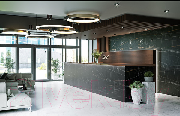 Изображение товара Плитка Kerranova Marble Trend Carrara K-1000/LR (600x1200)