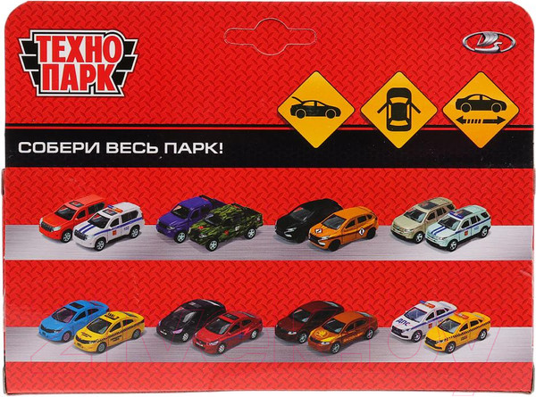 Изображение товара Автомобиль игрушечный Технопарк Lada 4x4 / LADA4X4-RD (красный)