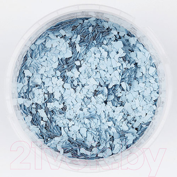 Изображение товара Флоковая добавка для жидких обоев Silk Plaster 6 (светло-голубой)