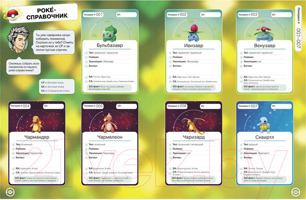 Изображение товара Книга Росмэн Pokemon Go. Твой уникальный покеводитель