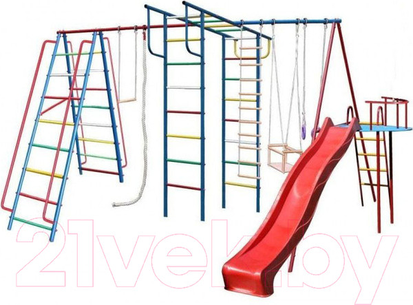 Изображение товара Игровой комплекс Вертикаль А1+П Макси дачный с горкой Моряк