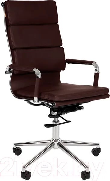 Изображение товара Кресло офисное Chairman 750 (экокожа, коричневый)