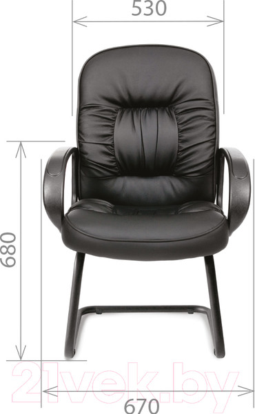 Изображение товара Кресло офисное Chairman 416V (экокожа, черный)