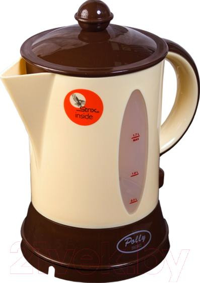 Изображение товара Электрочайник Polly Люкс (бежевый/коричневый)