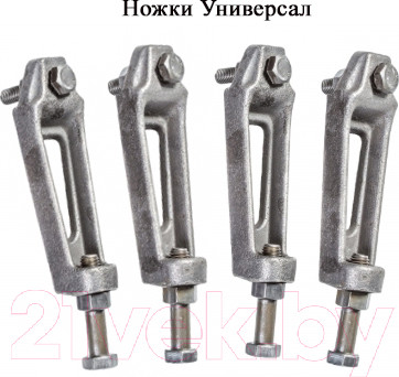 Изображение товара Ванна чугунная Универсал Сибирячка-У 150x75 (1 сорт, с ножками)