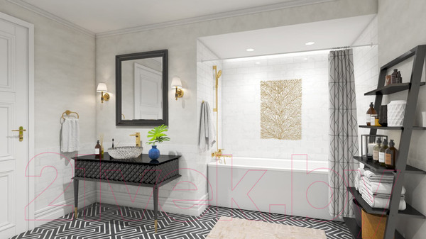 Изображение товара Ванна стальная ВИЗ Reimar 150x70x40 (с ножками)