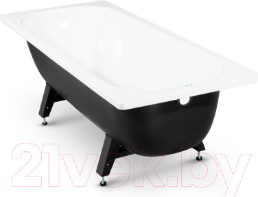 Изображение товара Ванна стальная ВИЗ Reimar 170x70x40 (белая орхидея, с ножками)